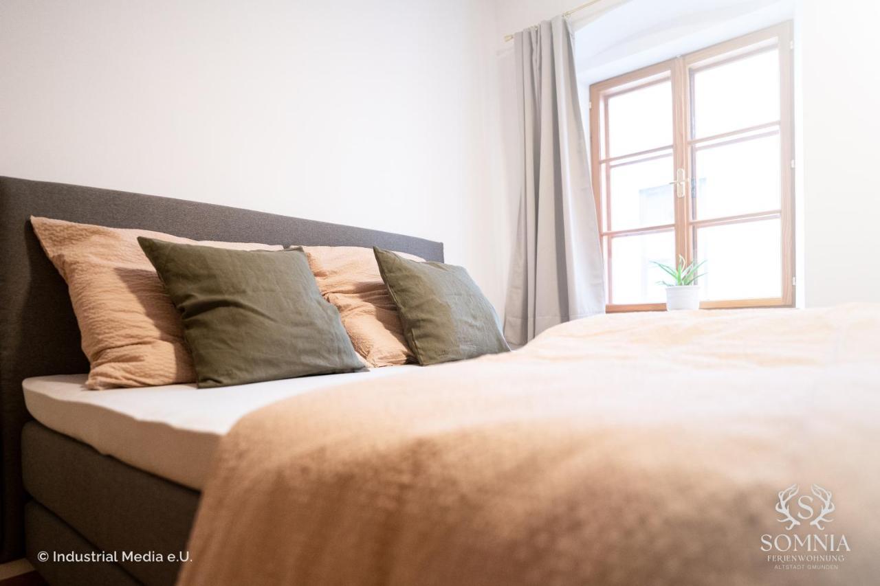 Ferienwohnung Somnia - Altstadt Gmunden Dış mekan fotoğraf