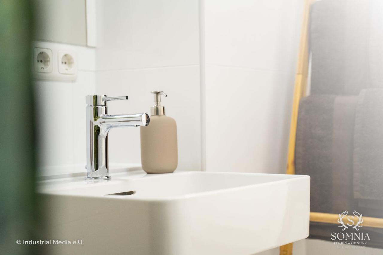 Ferienwohnung Somnia - Altstadt Gmunden Dış mekan fotoğraf