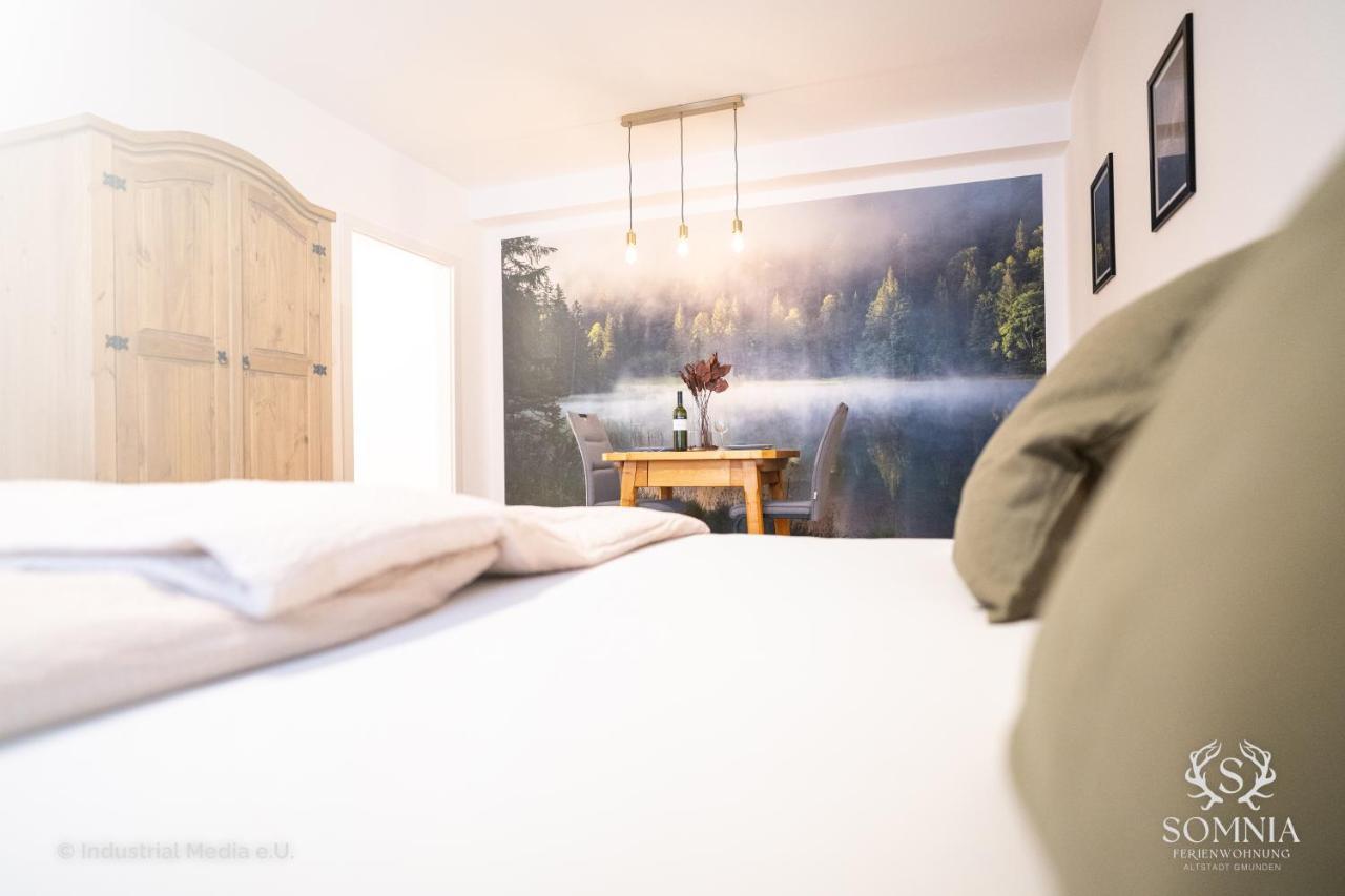 Ferienwohnung Somnia - Altstadt Gmunden Dış mekan fotoğraf